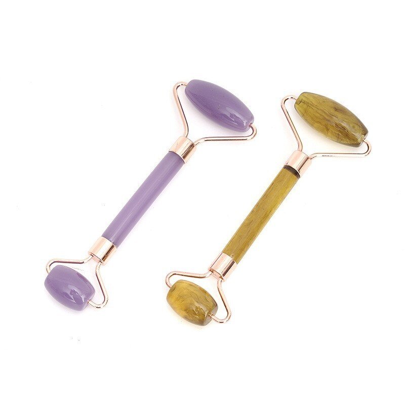Facial Massage Roller Manufacturer - Customized Logo Anti-Aging Lifting SPA Collection Resin Jade