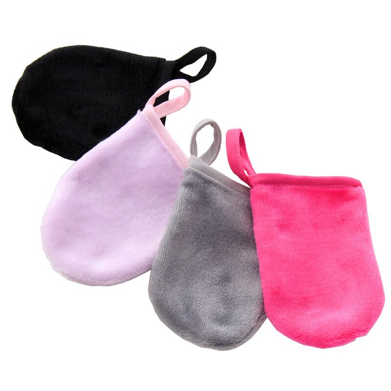 Facial Cleansing Cloth Manufacturer - Soft Fiber Glove Wash Removal Reusable Remover Towel Mitt