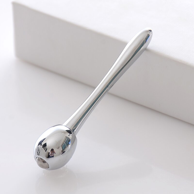 Eye Roller Massager Manufacturer - Silver Metal Wand to Remove Eye Wrinkles Reduce Dark Circles Puffiness