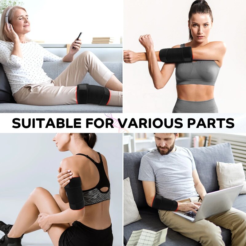 LED Light Therapy Pad Manufacturer - OEM/ODM 660nm 880nm Red Light for Knee Pain Relief Belt Wrap