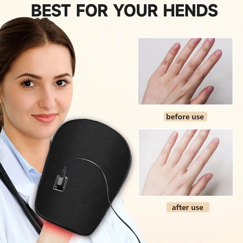 Red Light Therapy Gloves Manufacturer - Home Use Near-Infrared for Muscle Pain Relief Beauty Personal Care
