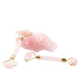 Jade Roller Manufacturer - Hot Selling Nephrite Stone & Pink Rose Quartz Natural for Anti Aging
