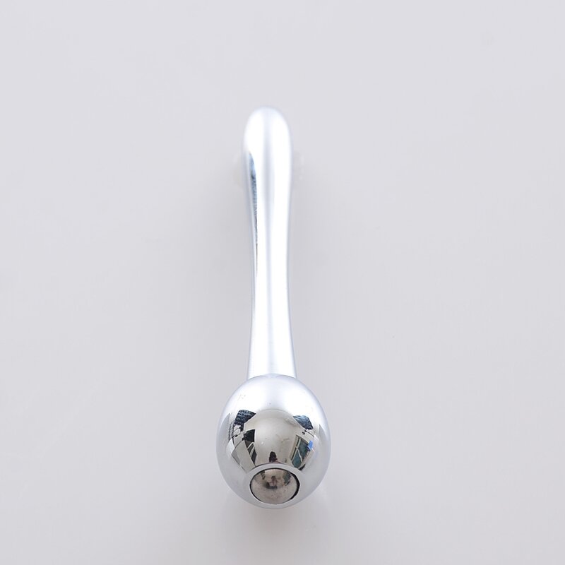 Eye Roller Massager Manufacturer - Silver Metal Wand to Remove Eye Wrinkles Reduce Dark Circles Puffiness