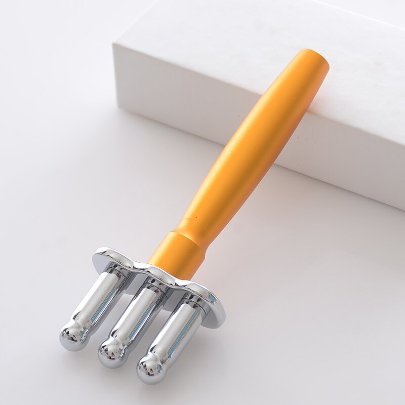 Massage Stick Manufacturer - 3-Piece Magnetic Stainless Steel for Meridian Dredging Face Priming Back Scraping