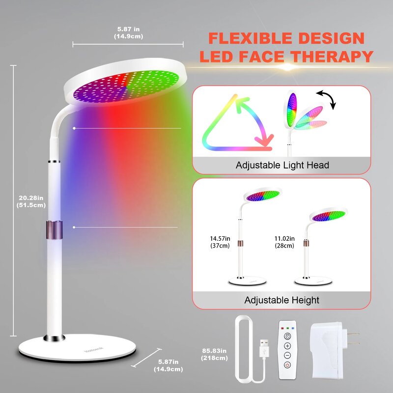 LED Desk Lamp Manufacturer - Best-Selling 7-Color European American Three-in-One Chip for Home Therapy