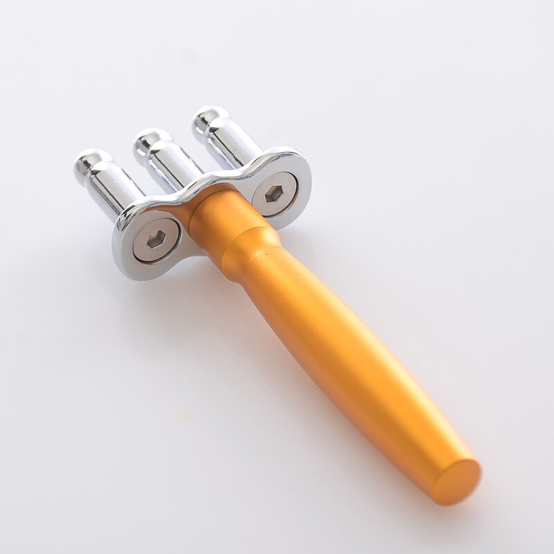 Massage Stick Manufacturer - 3-Piece Magnetic Stainless Steel for Meridian Dredging Face Priming Back Scraping