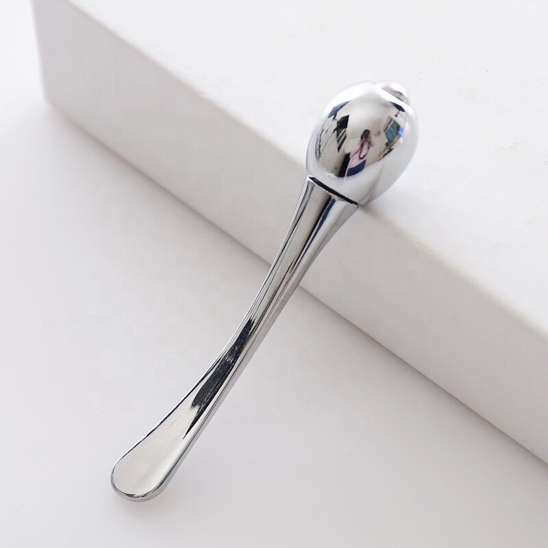 Eye Cream Applicator Manufacturer - Zinc Alloy Roller for Anti-Wrinkle Anti-Fatigue Relief & Cream Scoop