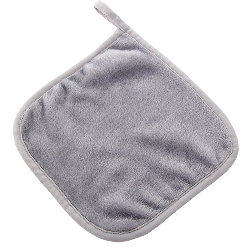 Face Cleaner Cloth Manufacturer - Custom logo SPA Collection Microfiber Square Makeup Removing Towel