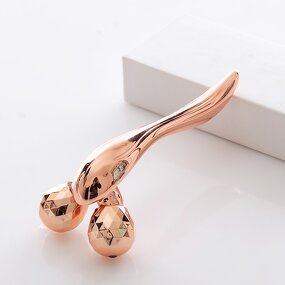 Facial Beauty Roller Manufacturer - Custom Home Use Metal Gua Sha for Wrinkle Reduction Face Lifting