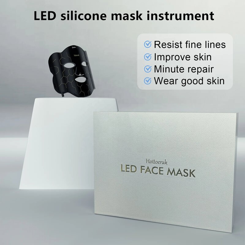 LED Mask Manufacturer - Portable Infrared Red Light Therapy Contour Face with Portable Light for Home Travel