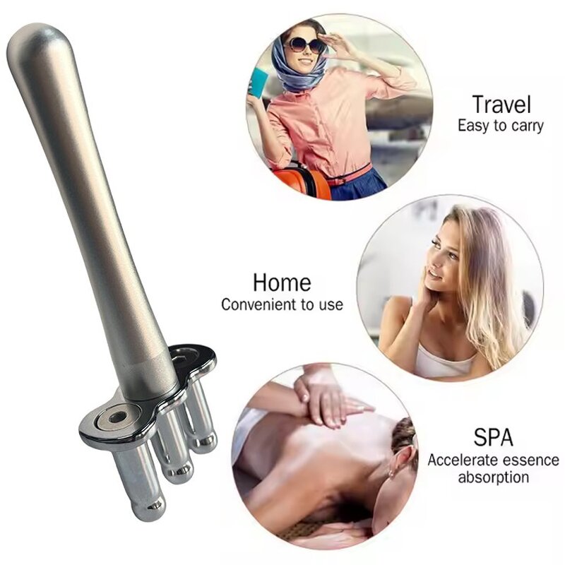 Meridian Hammer Manufacturer - Home Use 3 Forks Therapy with Magnetic Acid Pen for Full-Body Neck Shoulder