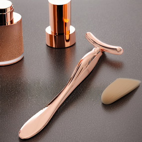 Eye Cream Applicator Manufacturer - Metal Roller Wand Stick Cosmetics Spoon for Fatigue Relief Facial Massager