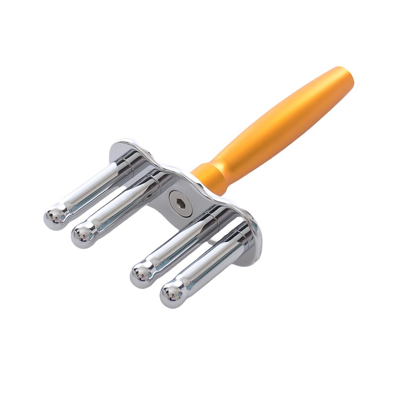 Acupressure Massager Manufacturer - Portable Stainless Steel Alloy Magnetic 4 Forks for Body Neck & Gua Sha