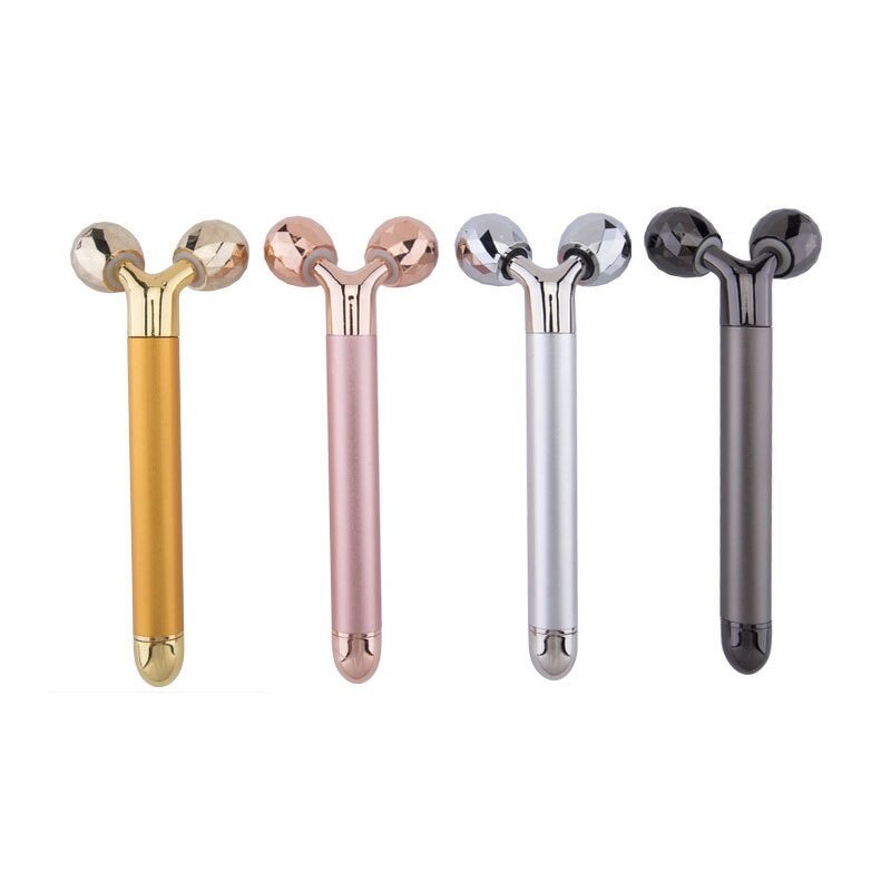Facial Massage Roller Manufacturer - 3D Electric Vibration for Face Neck & Custom Logo