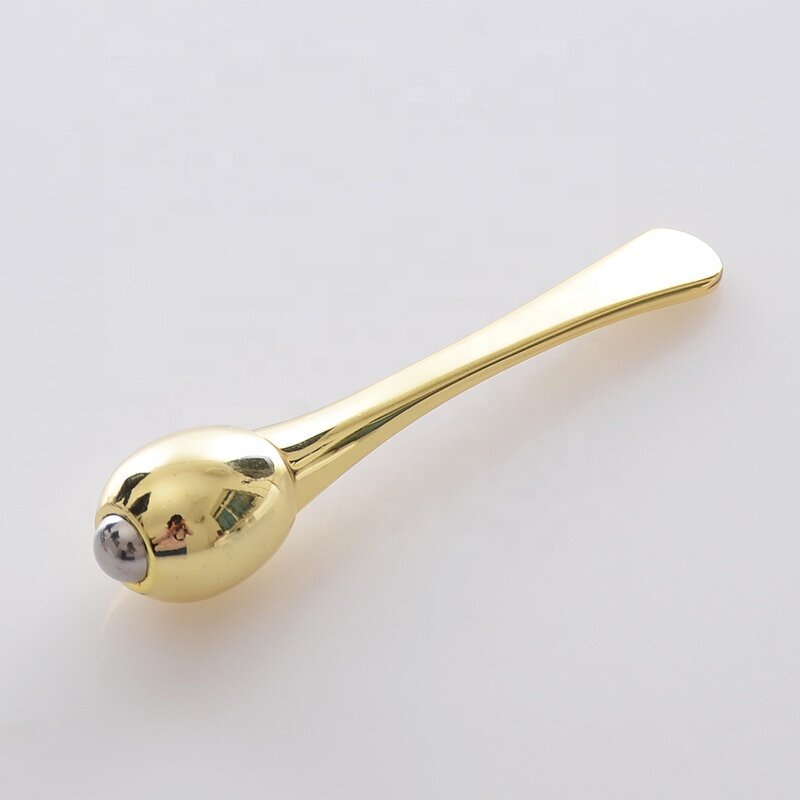 Eye Cream Applicator Manufacturer - Zinc Alloy Roller for Anti-Wrinkle Anti-Fatigue Relief & Cream Scoop