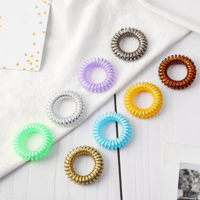 Hair Ring Manufacturer - Customizable Women Fashion High Quality Durable Traceless Scrunchie Rubber Band
