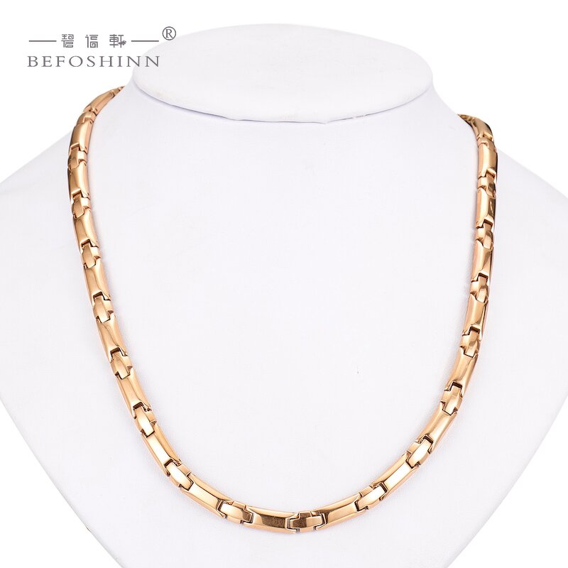 Titanium Germanium Necklace - Wholesale Hip Hop Cross Faith Energy Jewelry