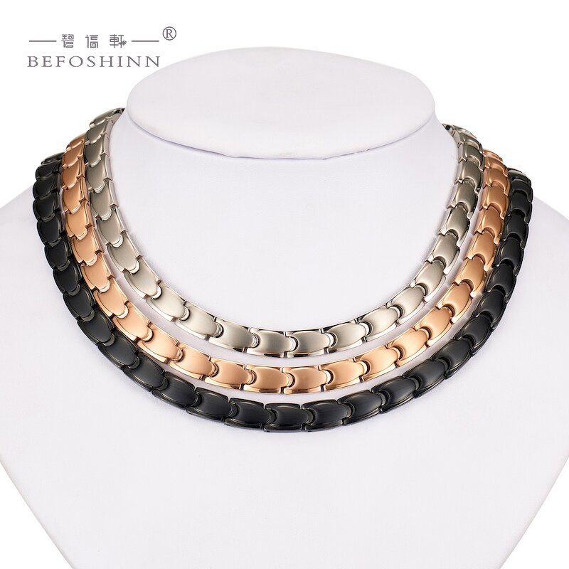 Germanium Titanium Necklace - Custom Men Women Party Health Gift Jewelry