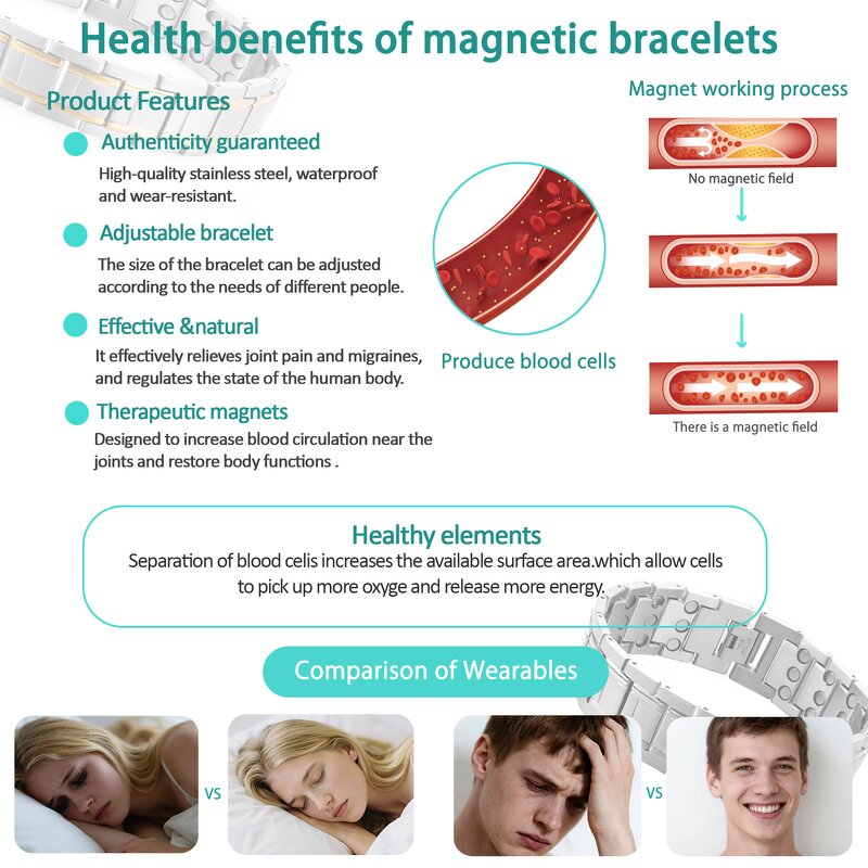 Copper Magnetic Ring - Health Cross Adjust Solid Finger Jewelry