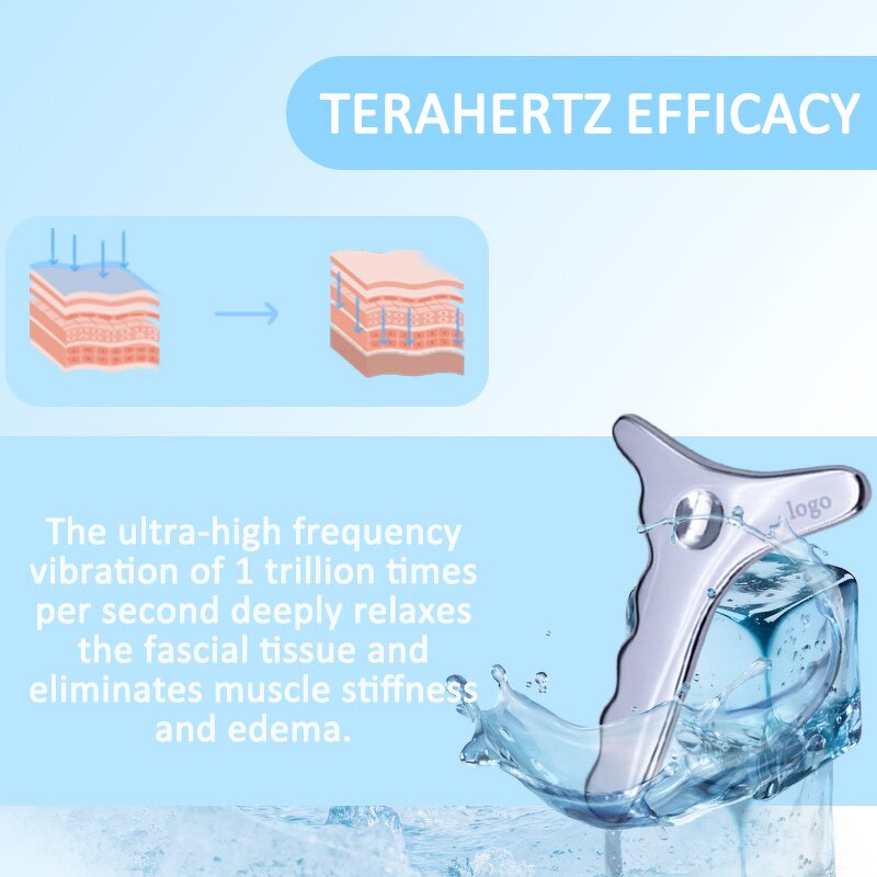 Terahertz Massage Tool - Customizable Multifunctional Facial Body Foot Scraper
