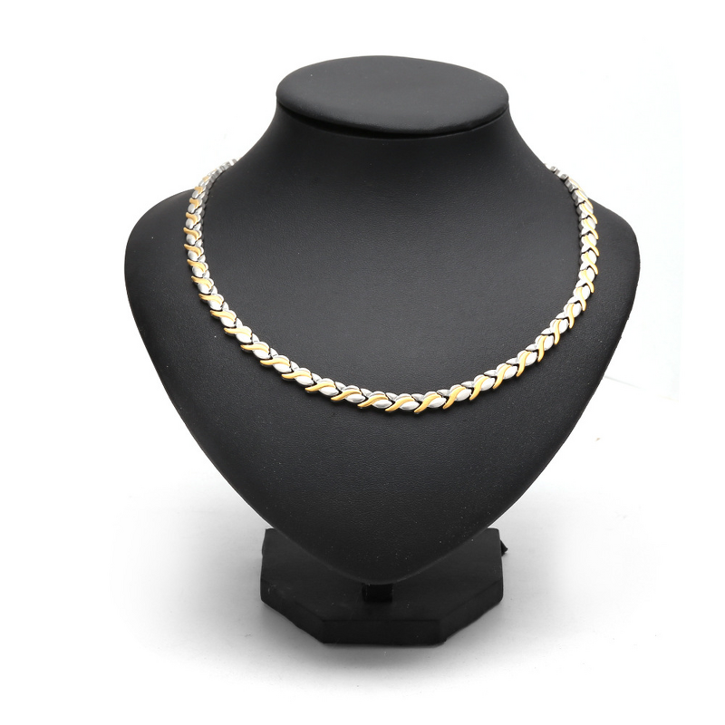 Goldfish Stainless Steel Necklace - Stock Wholesale Full Magnet Men Women Jewelry