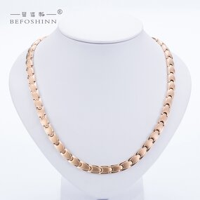 Germanium Titanium Necklace - Custom Men Women Party Health Gift Jewelry