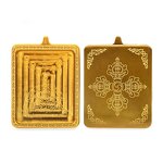 Tangka Amulet Necklace - Wholesale Custom Hand-Drawn Buddhist Pendant