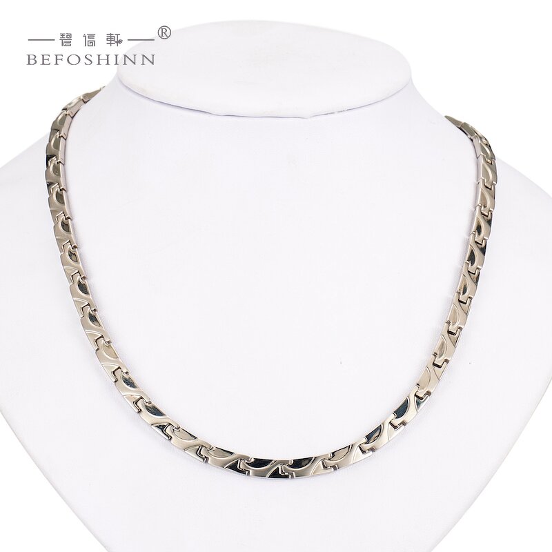 Germanium Titanium Necklace - Magnetic Therapy Fashion Men Women Jewelry