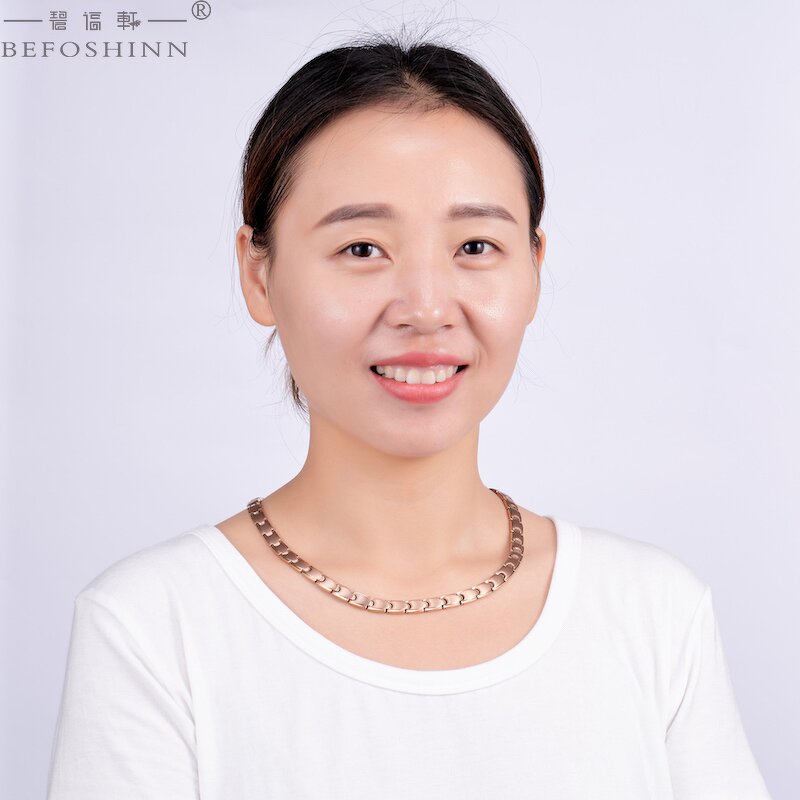 Germanium Titanium Necklace - Custom Men Women Party Health Gift Jewelry