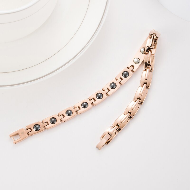 Germanium Titanium Bracelet - New Fashion Couple Healthy Magnetic Jewelry