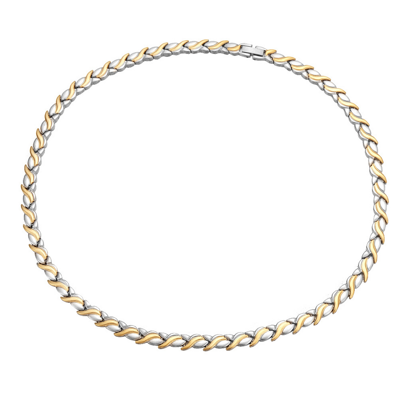 Goldfish Stainless Steel Necklace - Stock Wholesale Full Magnet Men Women Jewelry