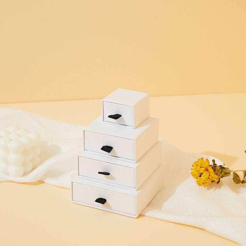 Spot Drawer Jewelry Box - Optional Color Earring Ring Necklace Storage