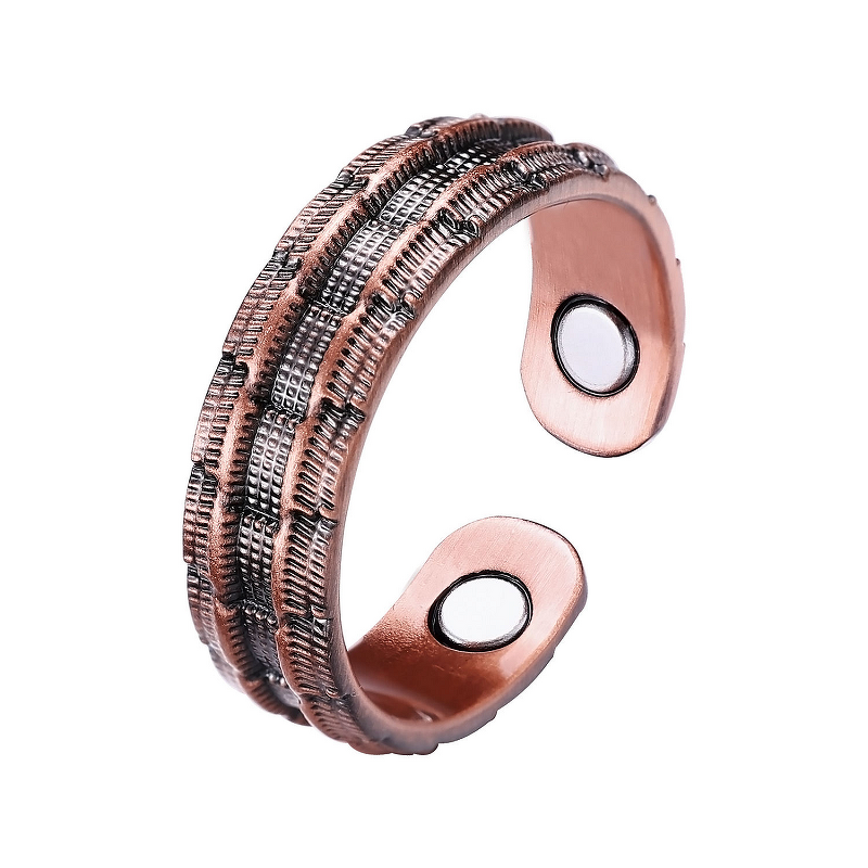 Pure Copper Magnetic Ring - Romantic Wedding Adjustable Pain Relief Jewelry