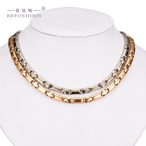 Titanium Germanium Necklace - Wholesale Hip Hop Cross Faith Energy Jewelry