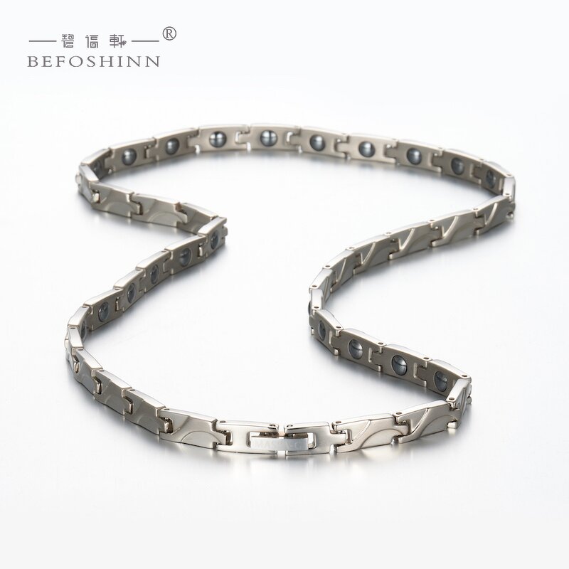 Germanium Titanium Necklace - Magnetic Therapy Fashion Men Women Jewelry