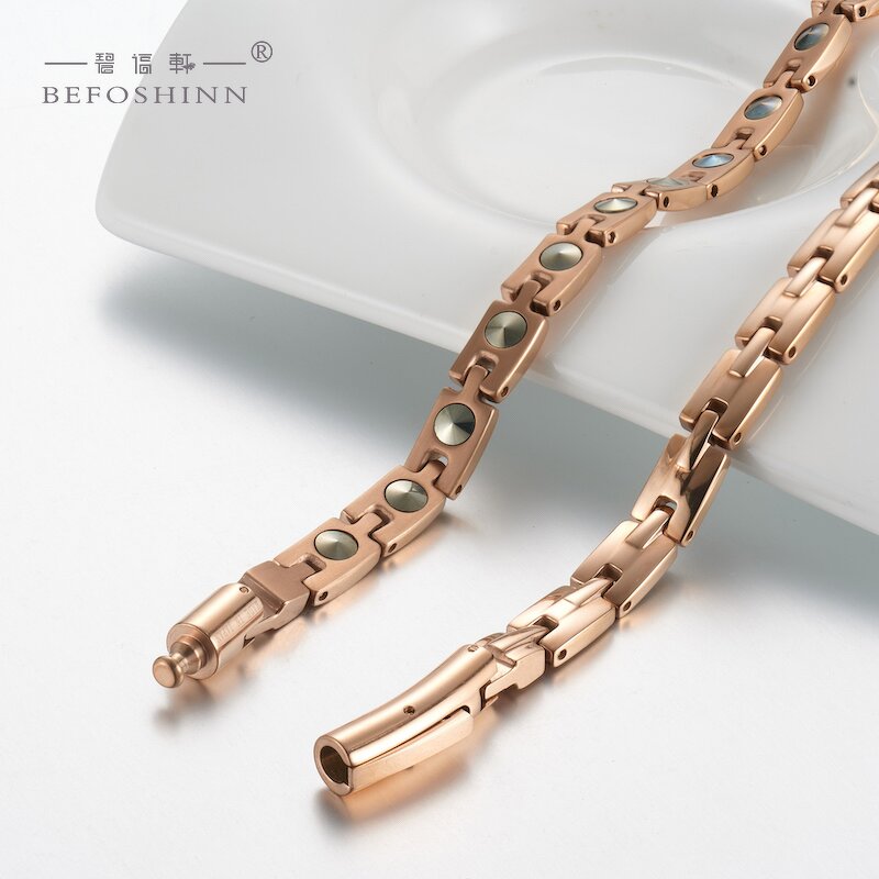 Titanium Germanium Necklace - Luxury Hip Hop Rock Health Energy Jewelry