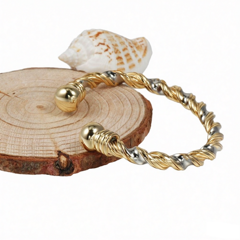 Pure Copper Bangle - Wholesale Braided Health Bio Magnetic Therapy Jewelry