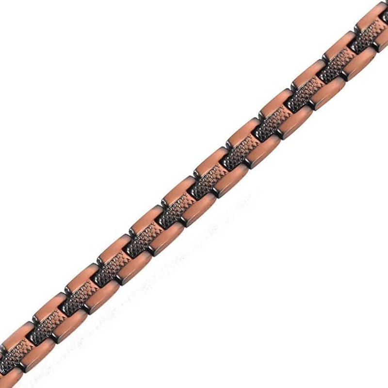 Pure Copper Magnetic Necklace - 99.9% Adjustable Link Chain Trendy Jewelry