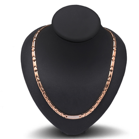 Stainless Steel Magnetic Necklace - Unisex Adjustable Health Therapy Chain