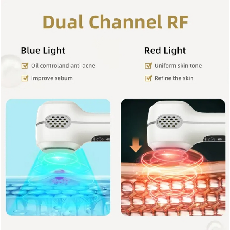 Skin Care Device Manufacturer - Salon-Grade High-Frequency Vibration Handheld ABS Stainless Steel Cooling for Face Treatment