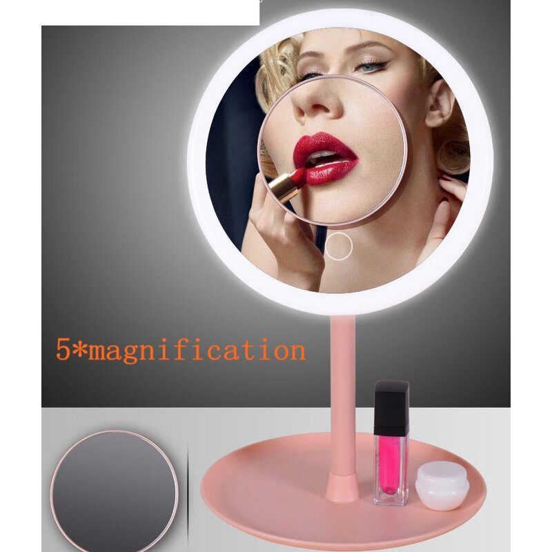 Makeup Mirror Manufacturer - Vanity Table Stand Custom Leather Small