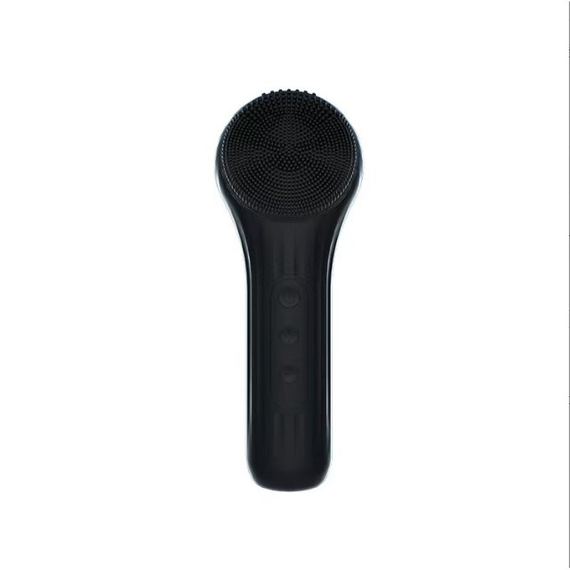 Face Cleansing Brush Manufacturer - Hot Sale Electric Silicone Waterproof Spin with Hot Cold Modes for Nose Lips