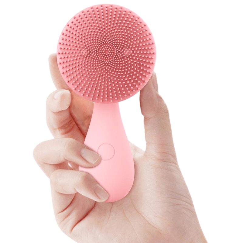 Facial Cleansing Brush Manufacturer - Magnet Massage Kakusan Handheld Sound Wave Vibration for Acne Treatment Deep Cleansing