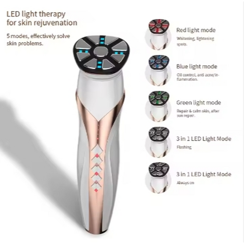 Face Lift Device Manufacturer - EMS RF for Home Use with LED Light Therapy & Vibration Facial Massage