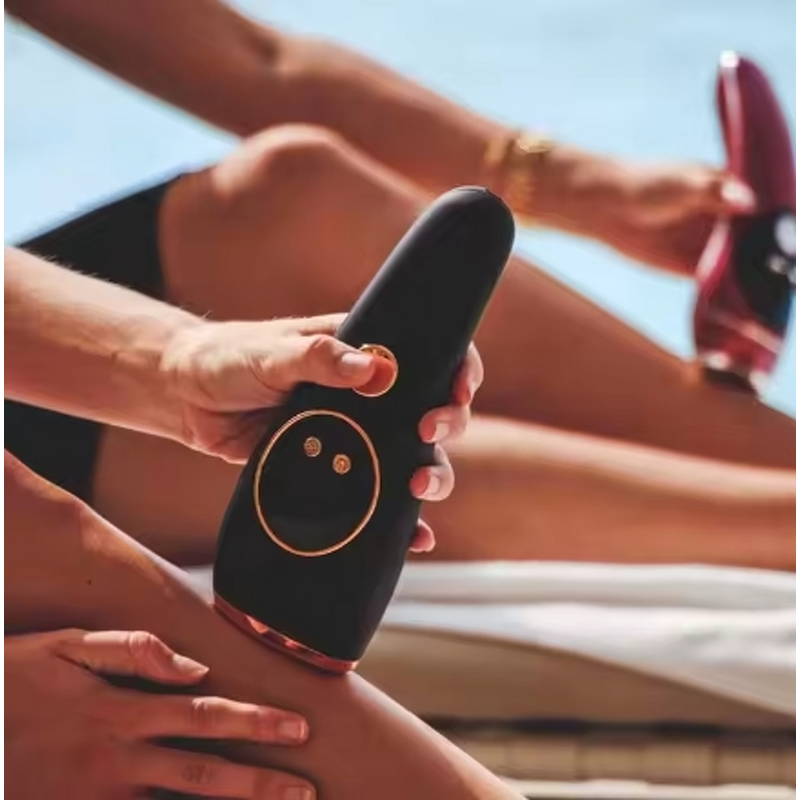 IPL Machine Manufacturer - Factory ODM/OEM Handheld Painless Permanent Laser Epilator with Ice-Cooling for Home Use