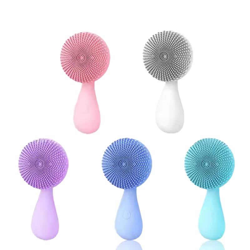 Facial Cleansing Brush Manufacturer - Magnet Massage Kakusan Handheld Sound Wave Vibration for Acne Treatment Deep Cleansing