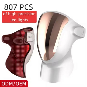 LED Facial Mask Manufacturer - High Quality Portable Standing Photon for Anti-Wrinkle Red Light Therapy Armpit US CN Plugs