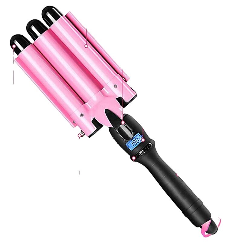 Hair Curling Iron Manufacturer - Professional OEM/ODM Fast Heating PTC with LCD Temperature Adjustable Control
