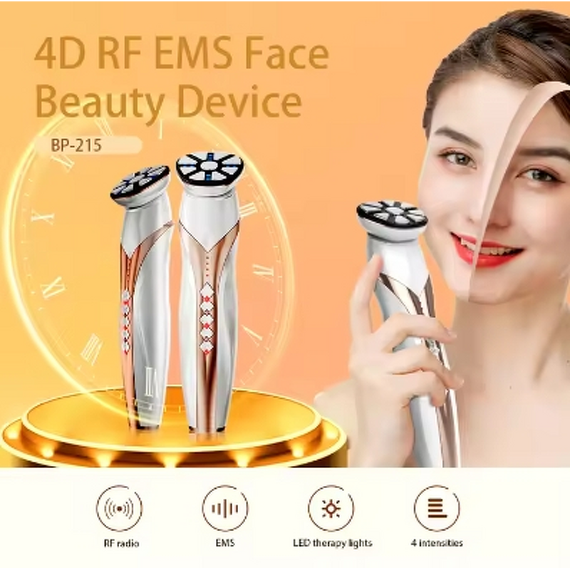 Face Lift Device Manufacturer - EMS RF for Home Use with LED Light Therapy & Vibration Facial Massage