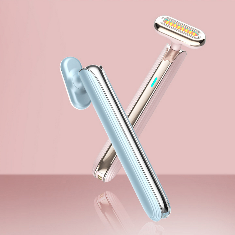 Skincare Wand Manufacturer - Advanced 360 Degree Rotation LED Red Light Therapy for Face Neck Lifting Plasma